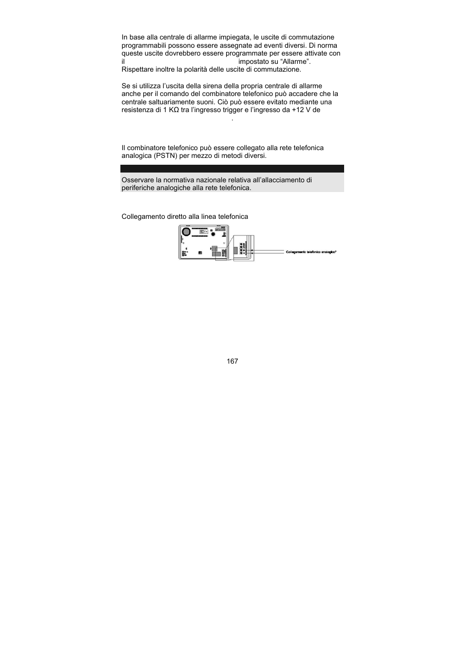 ABUS AZ6301 Terxon PSTN dialer User Manual | Page 167 / 189