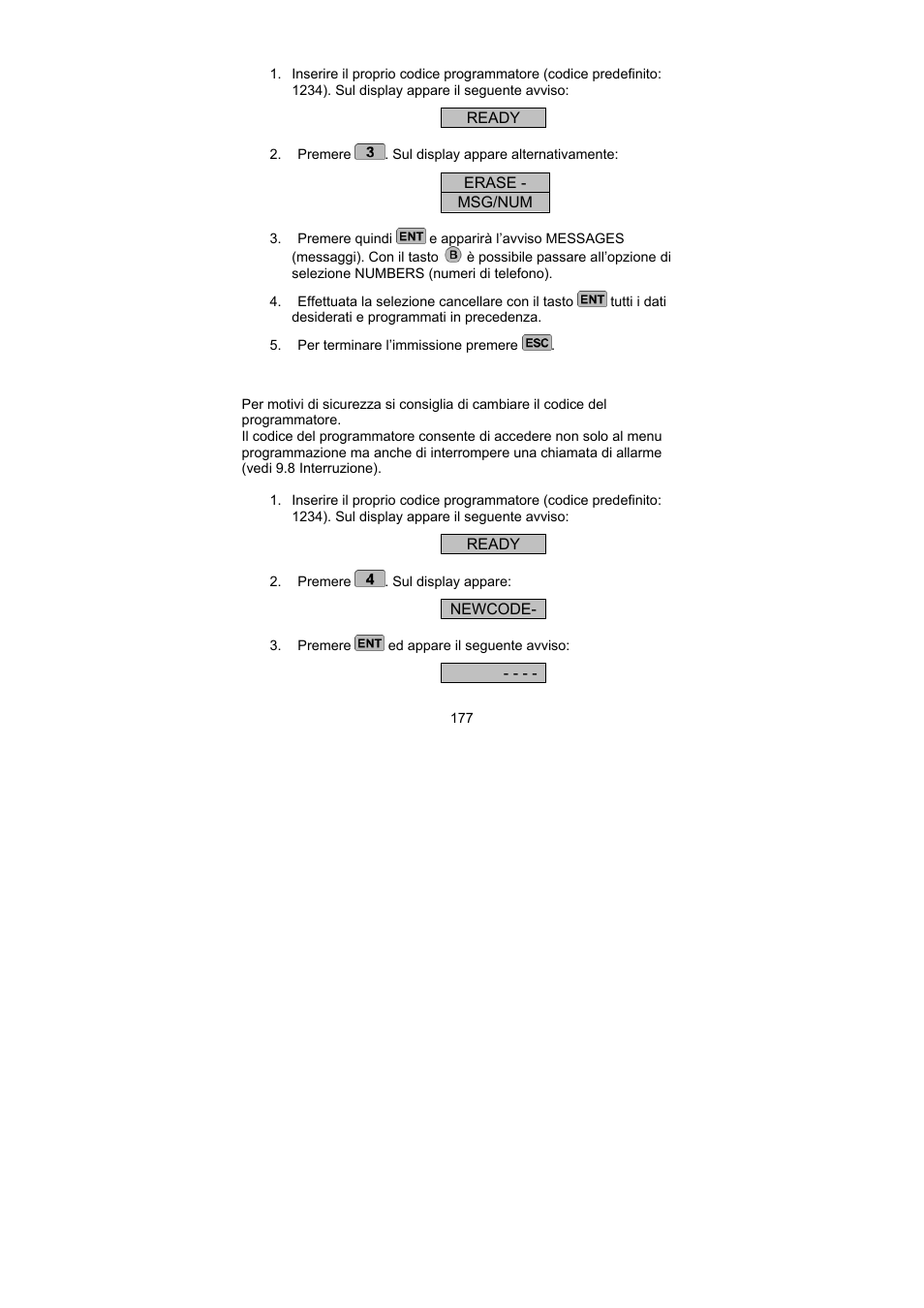 ABUS AZ6301 Terxon PSTN dialer User Manual | Page 177 / 189
