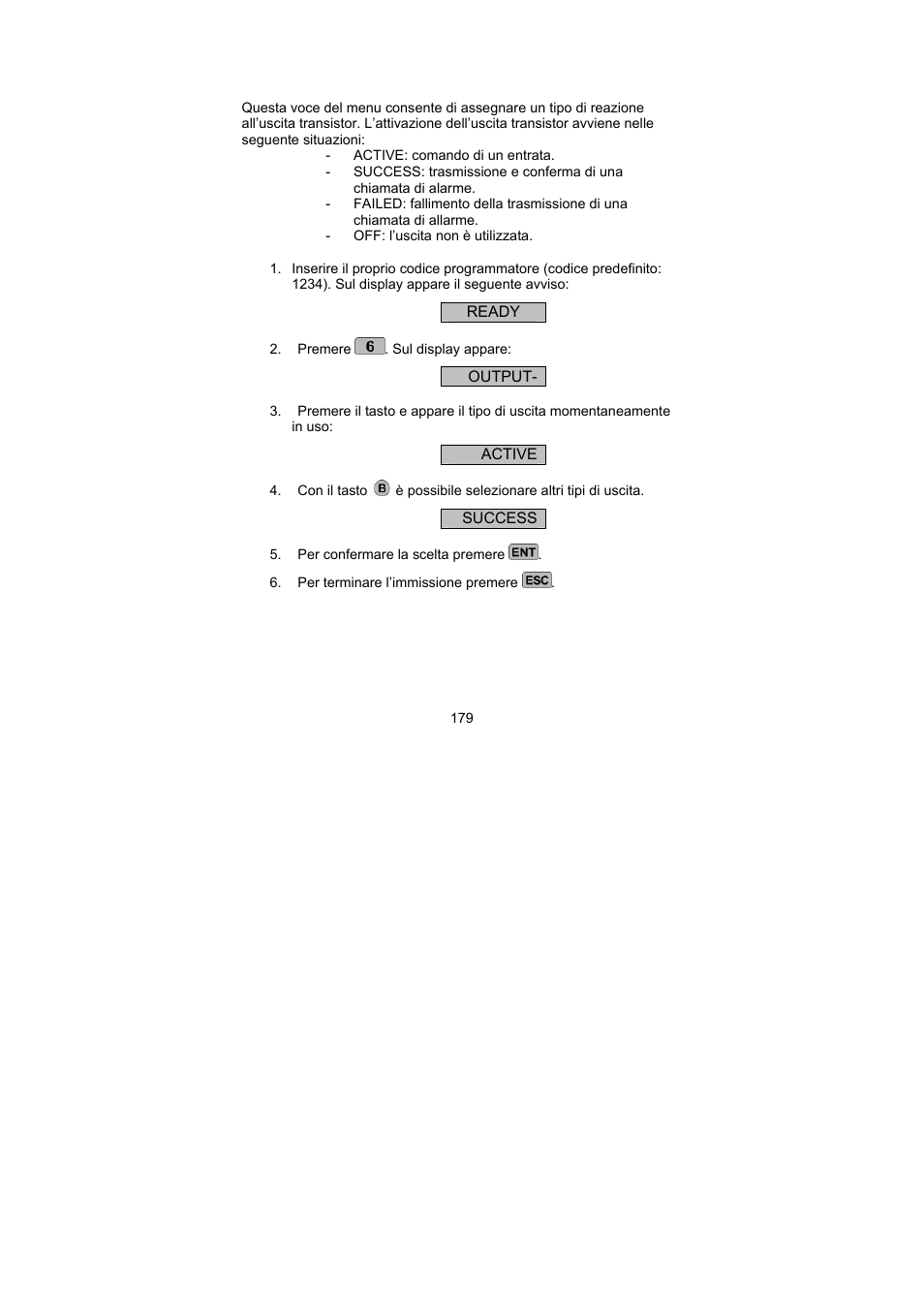 ABUS AZ6301 Terxon PSTN dialer User Manual | Page 179 / 189