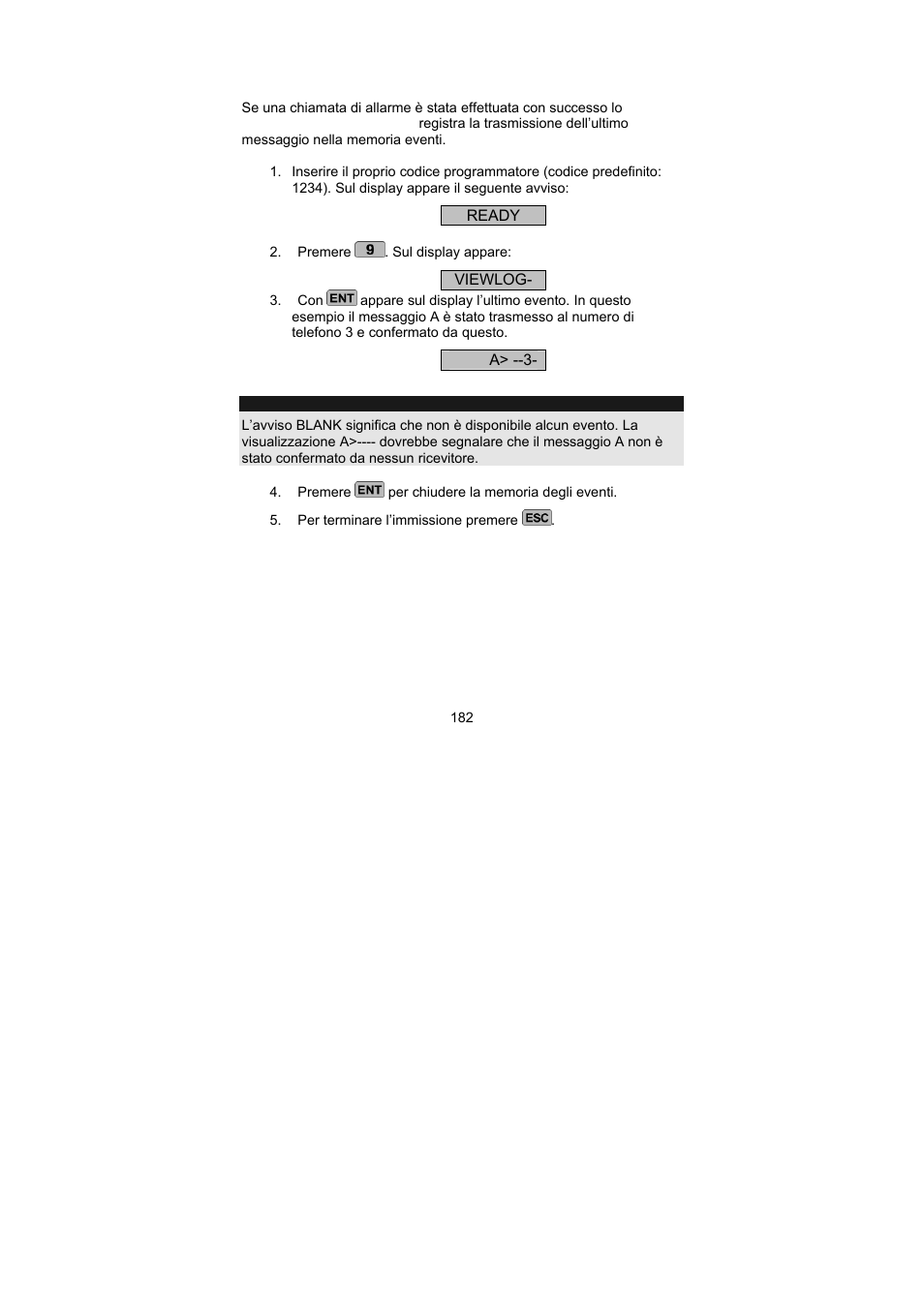 ABUS AZ6301 Terxon PSTN dialer User Manual | Page 182 / 189