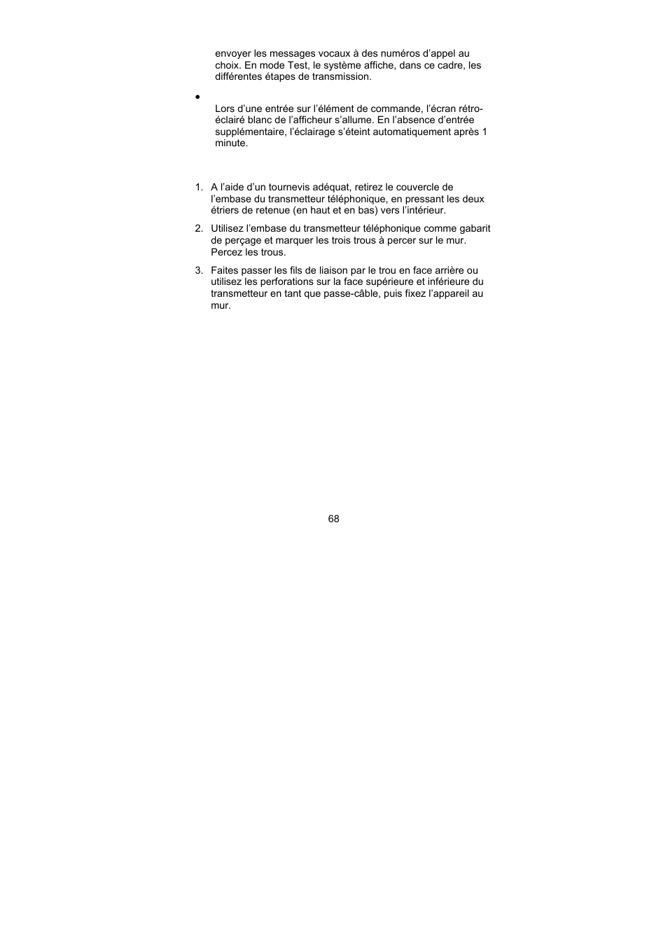 Montage | ABUS AZ6301 Terxon PSTN dialer User Manual | Page 68 / 189