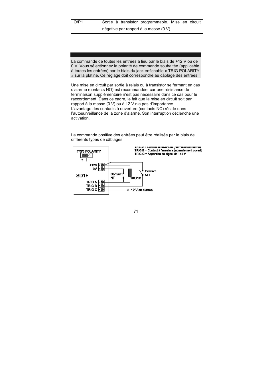 ABUS AZ6301 Terxon PSTN dialer User Manual | Page 71 / 189