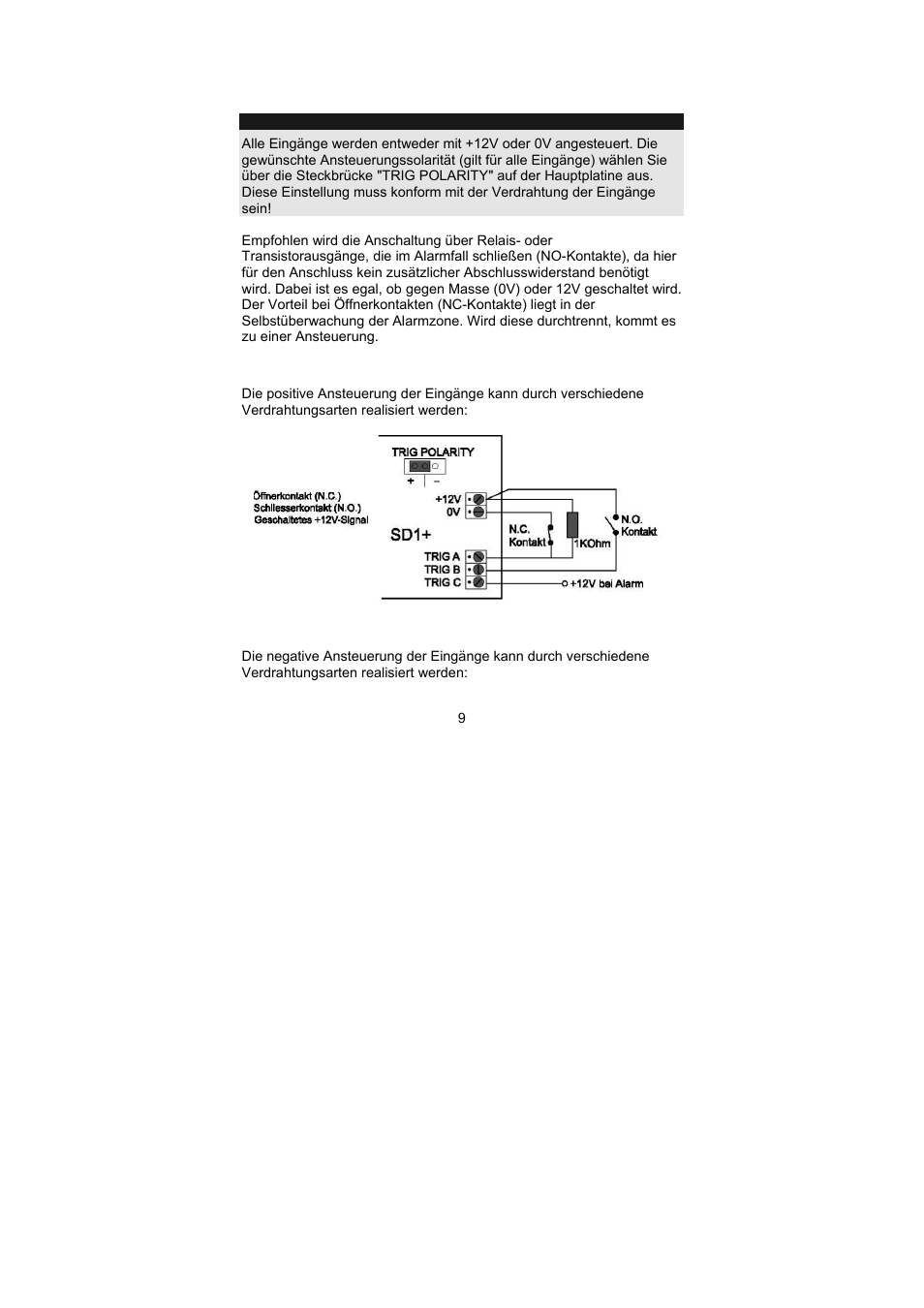 ABUS AZ6301 Terxon PSTN dialer User Manual | Page 9 / 189