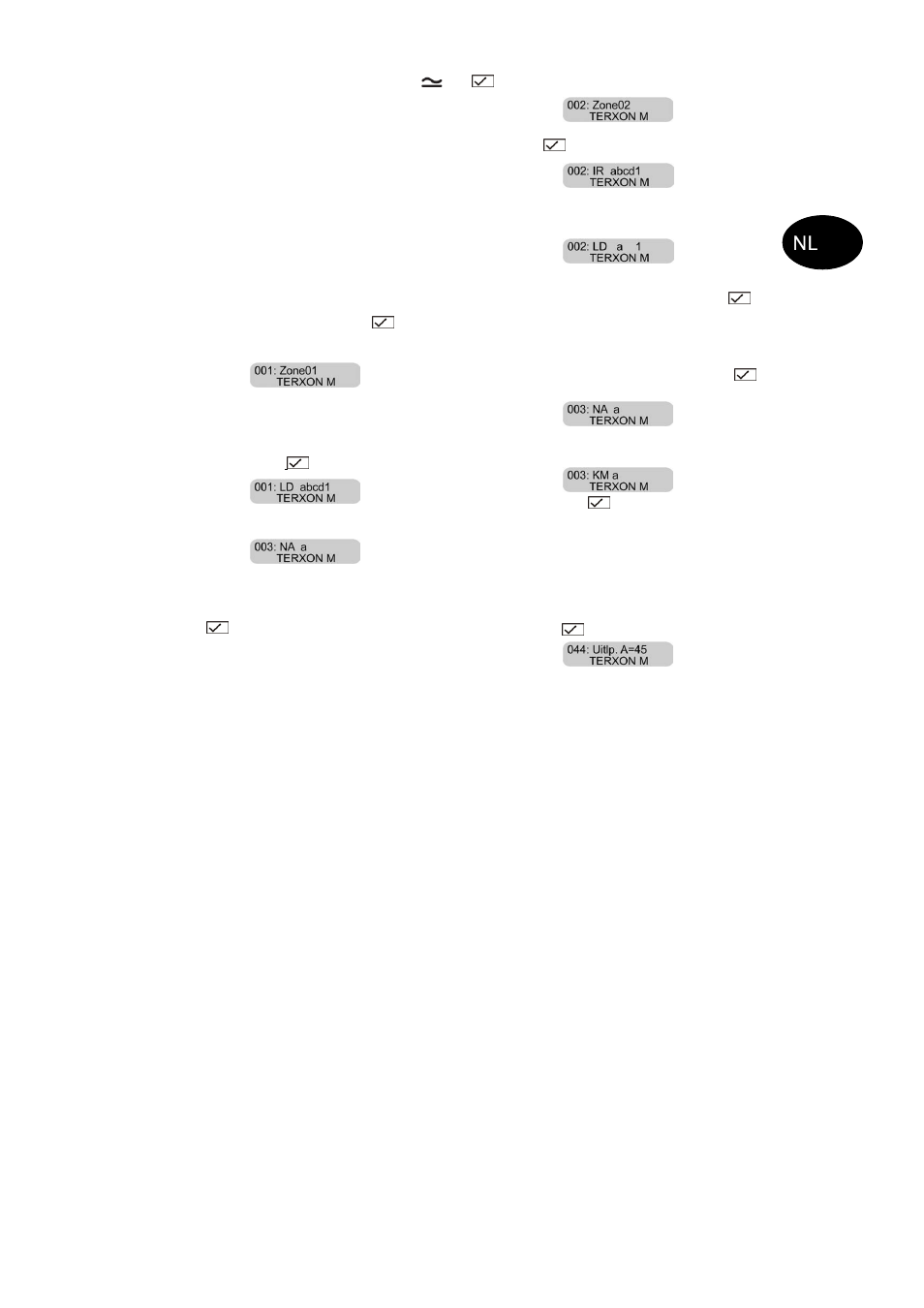 ABUS AZ4110 LCD Keypad for Terxon SX_MX Installation User Manual | Page 333 / 484