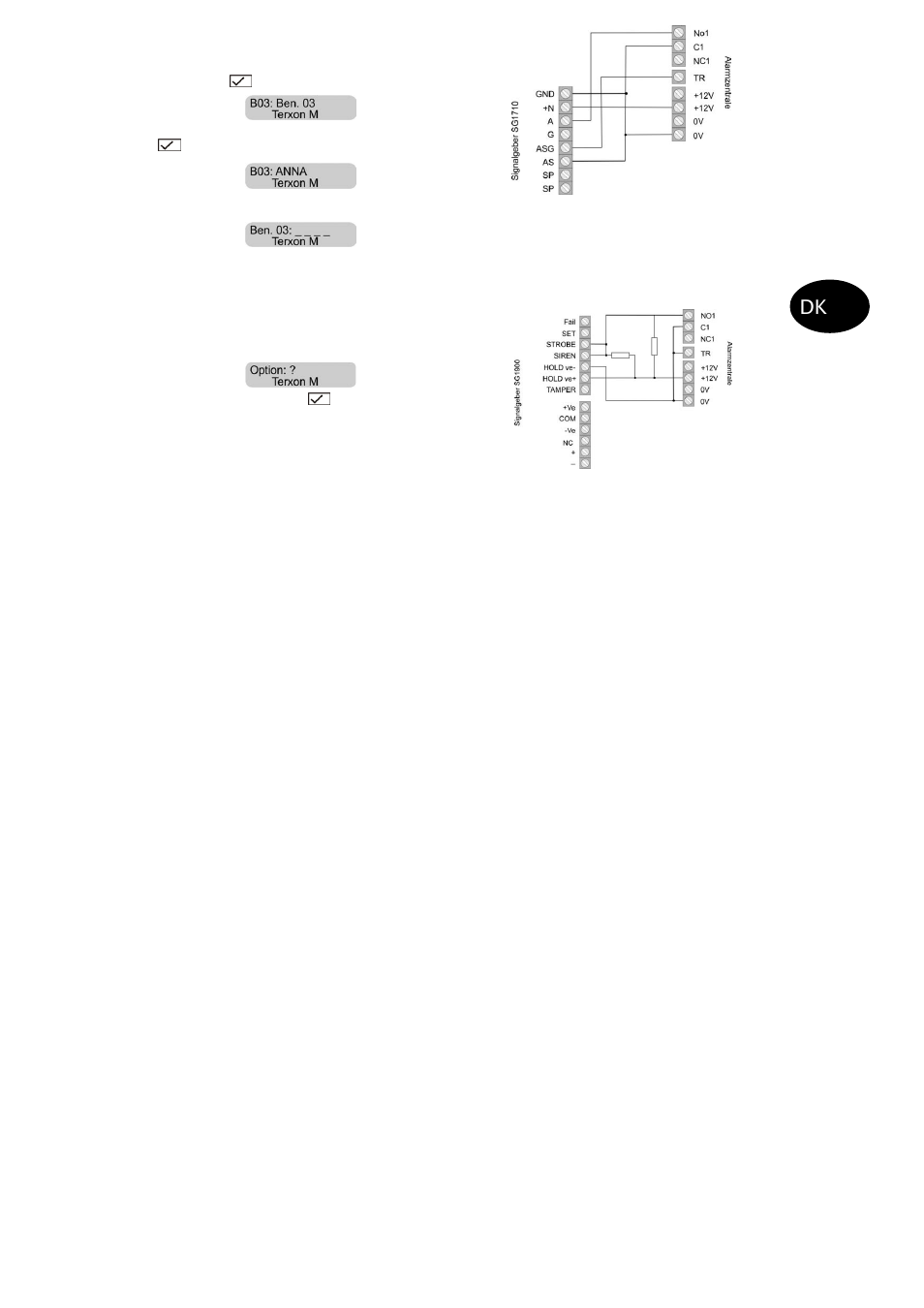 ABUS AZ4110 LCD Keypad for Terxon SX_MX Installation User Manual | Page 413 / 484