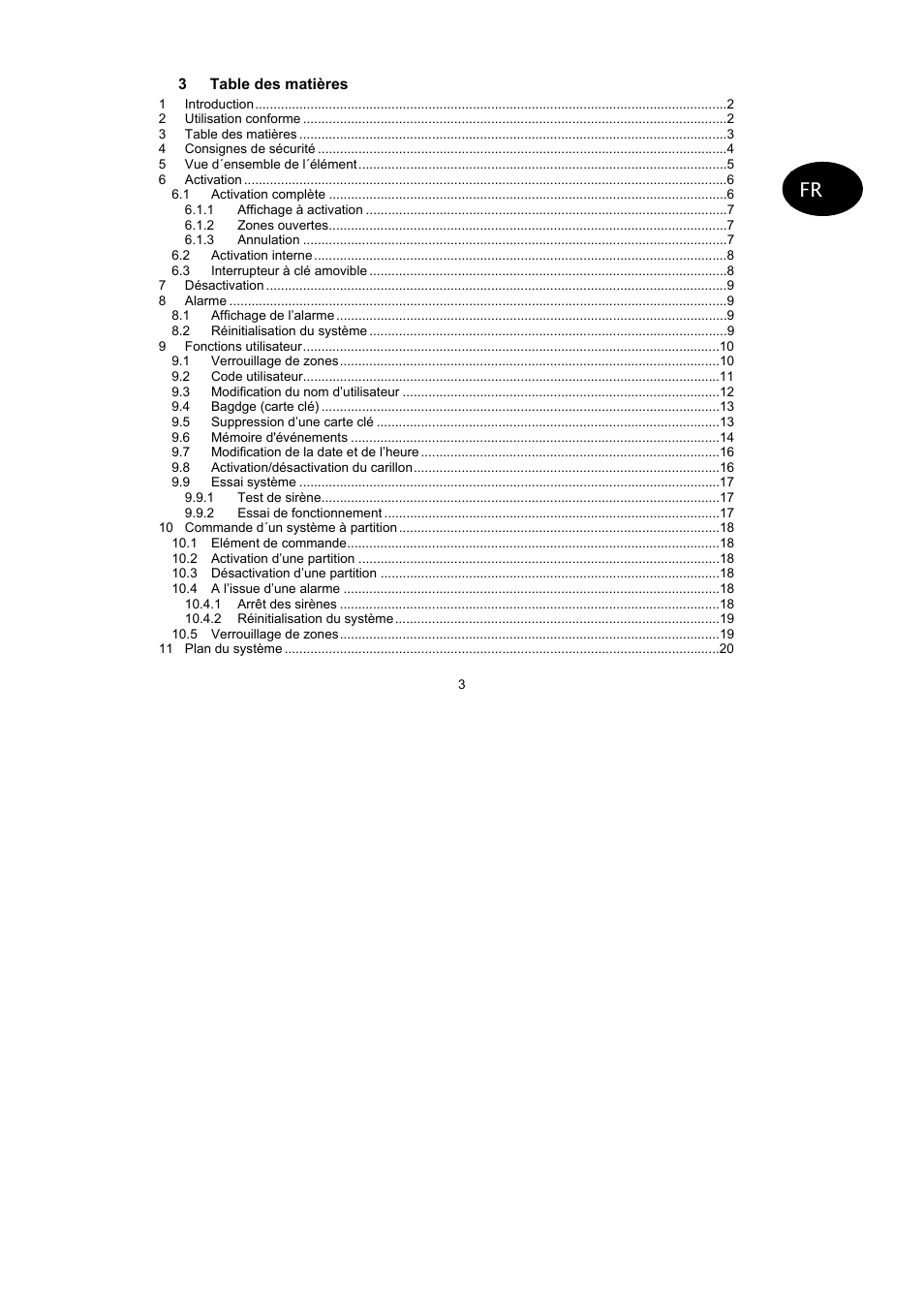 ABUS AZ4110 LCD Keypad for Terxon SX_MX Operating instructions User Manual | Page 45 / 82