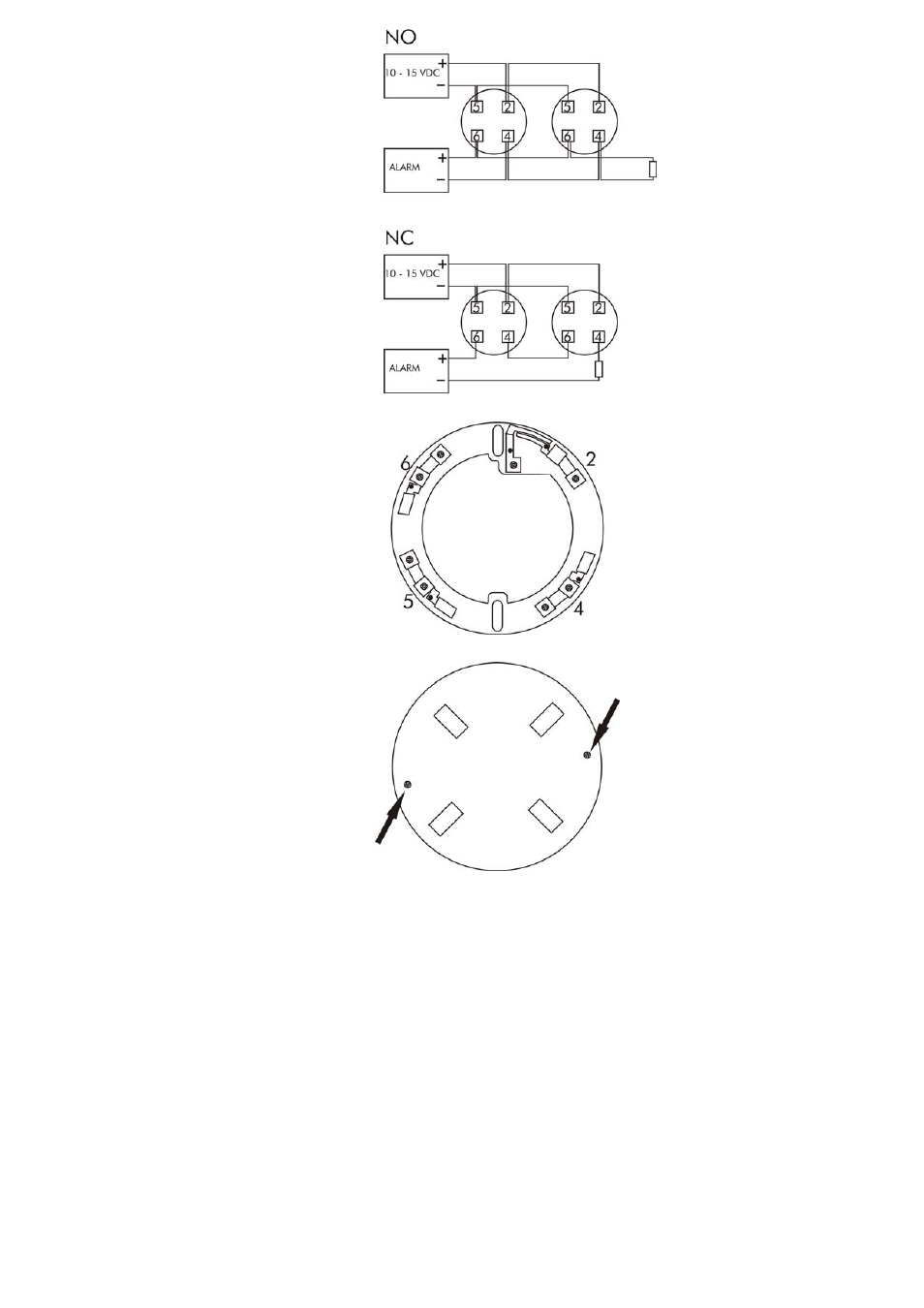 Fig. 1 fig. 2 fig. 3 | ABUS RM1100 12 V differential heat detector User Manual | Page 2 / 16