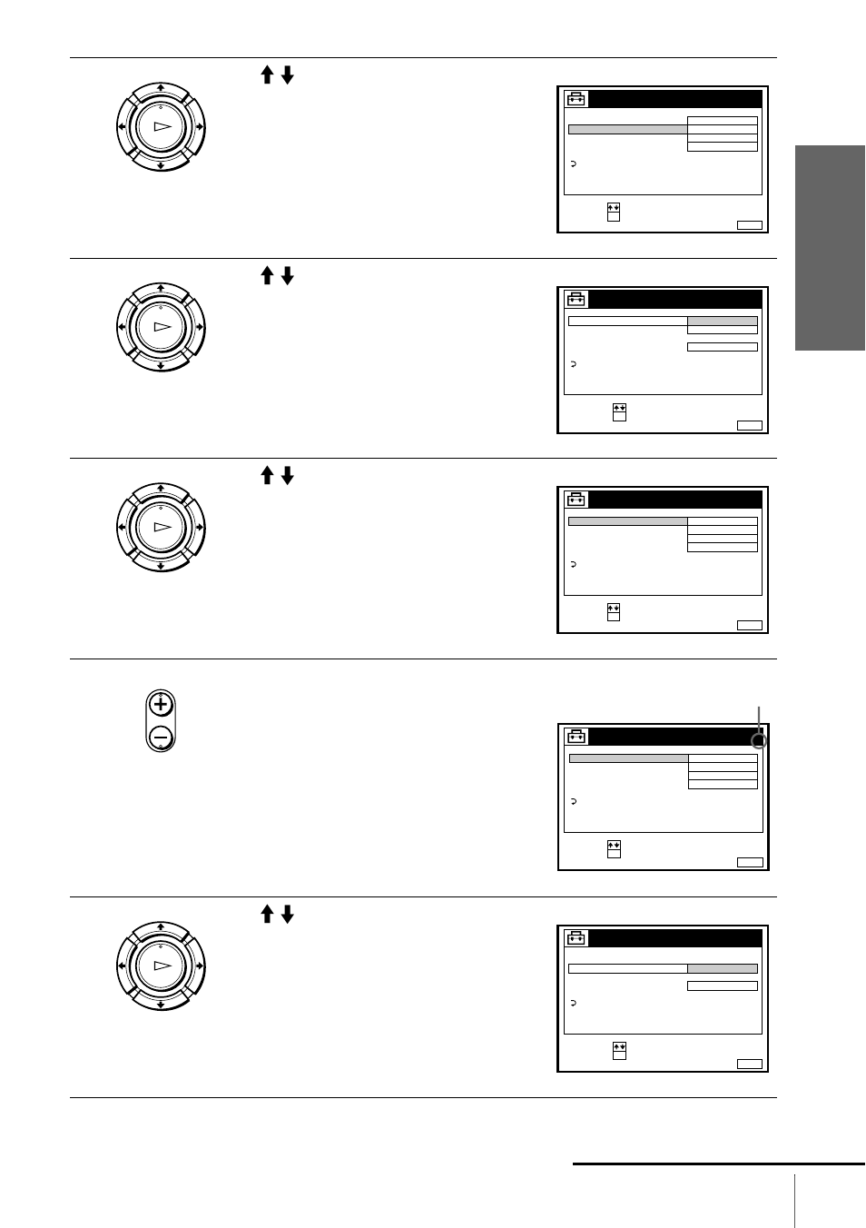 Getti ng sta rted, Press m/m to highlight tuner, then press ok, Press m/m to highlight normal/catv, then press ok | Press prog +/– to select the programme position, Press m/m to highlight channel set, then press ok, Presetting channels, Selected programme position, Continued | Sony SLV-SE100A2 User Manual | Page 27 / 92