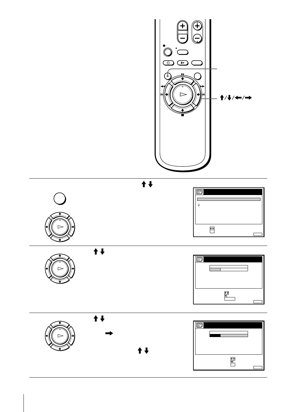 Press m/m to highlight channel list, then press ok, Changing/disabling programme positions, Menu m/m/</, ok | Sony SLV-SE100A2 User Manual | Page 34 / 92
