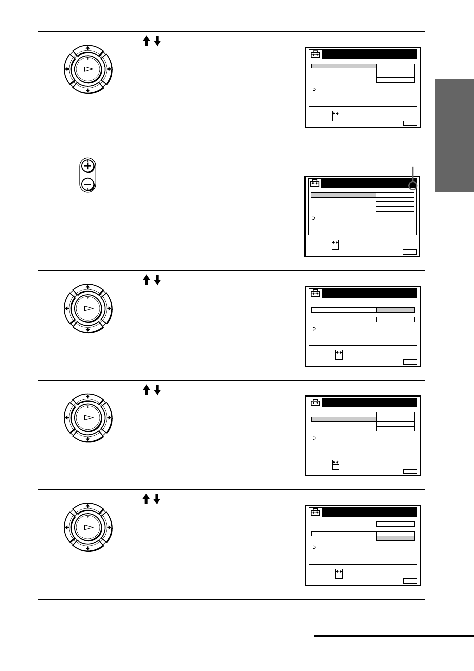 Getti ng sta rted, Press m/m to highlight channel set, then press ok, Selected programme position | Continued | Sony SLV-SE100A2 User Manual | Page 39 / 92