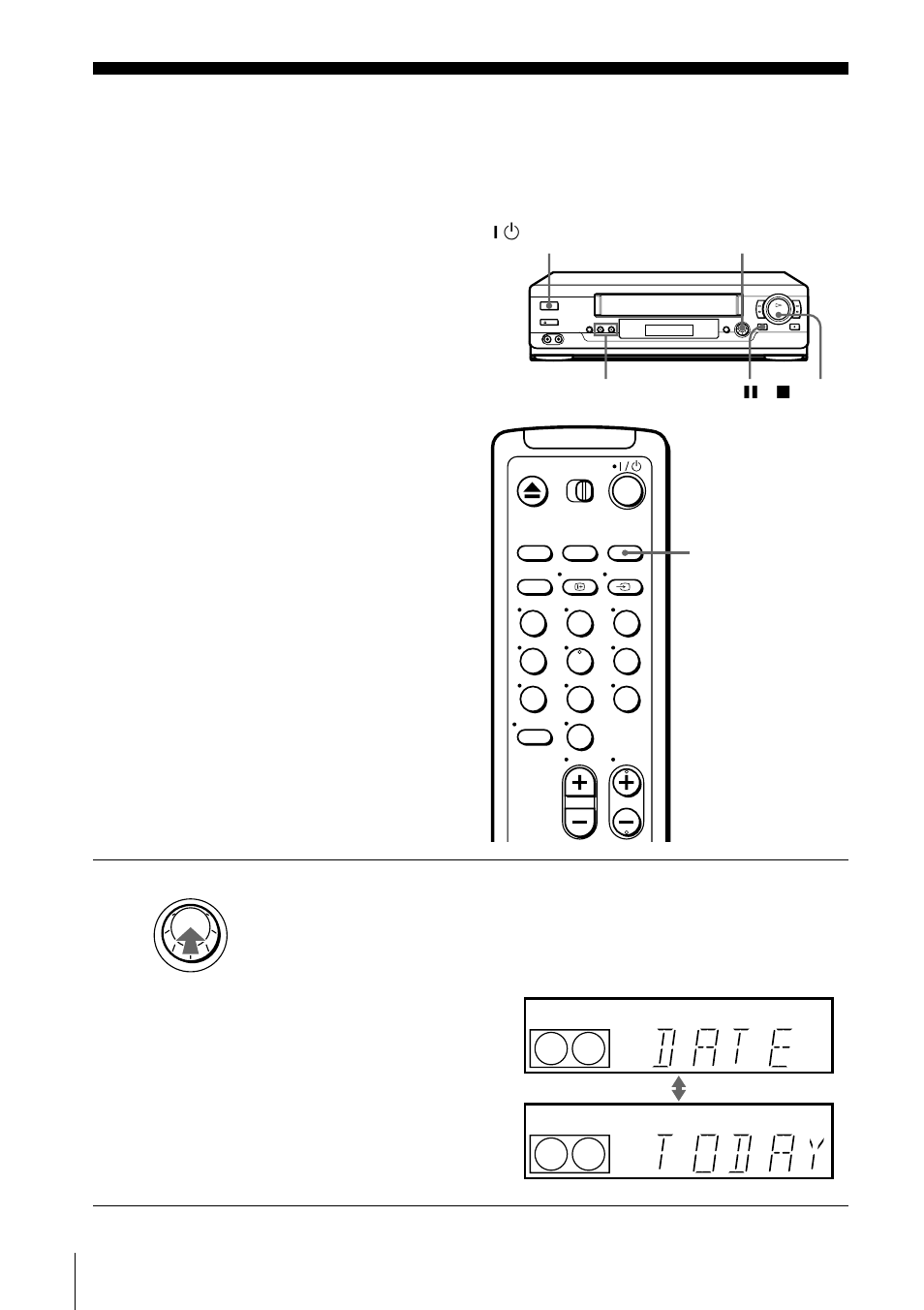 Recording tv programmes using the dial timer | Sony SLV-SE100A2 User Manual | Page 48 / 92