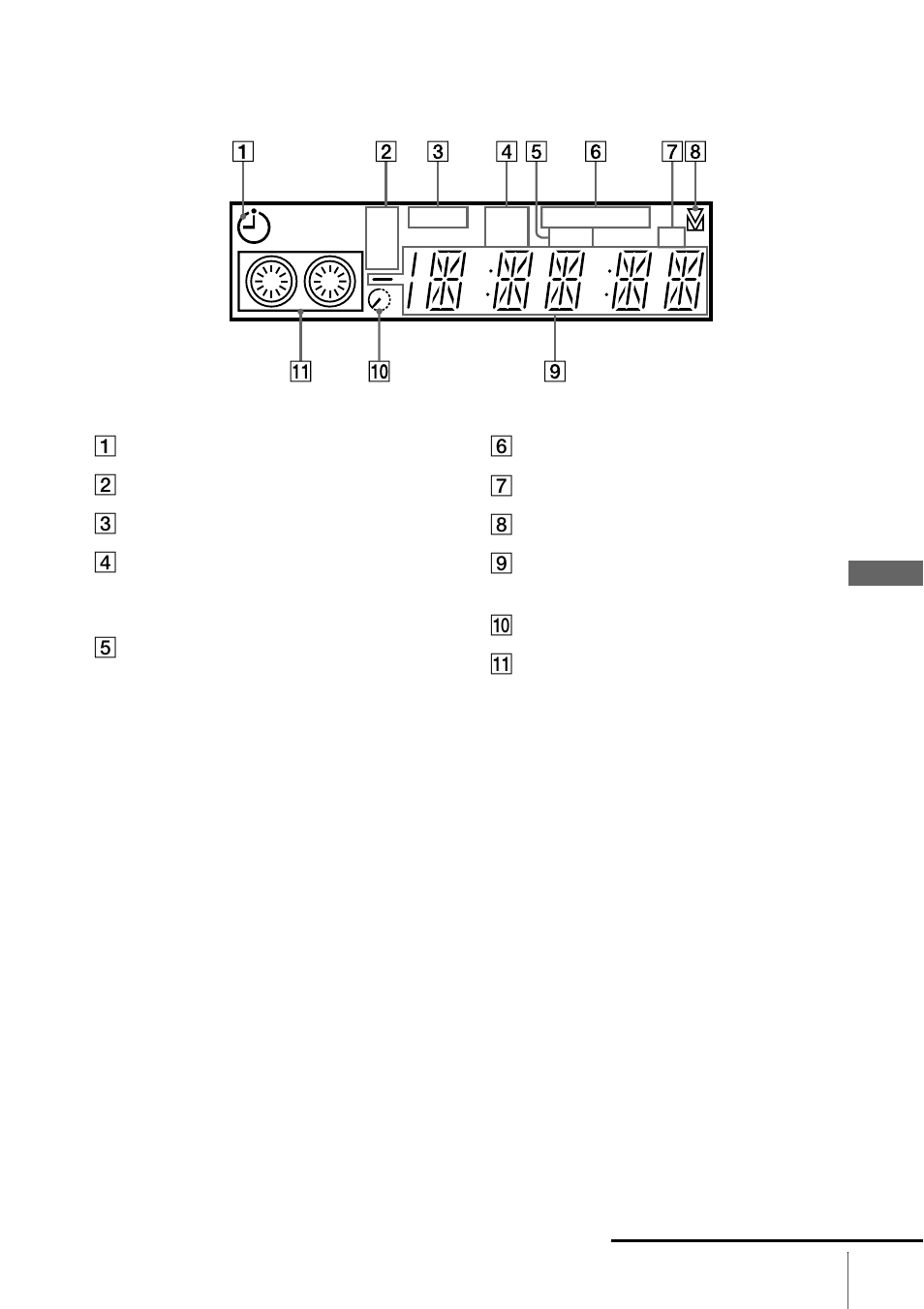 Display window, Lp ep smartlink video vps sp pdc opc | Sony SLV-SE100A2 User Manual | Page 85 / 92