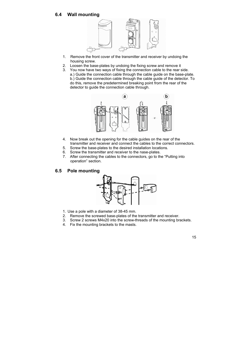ABUS LS2120 Profiline infrared Light beam User Manual | Page 15 / 43