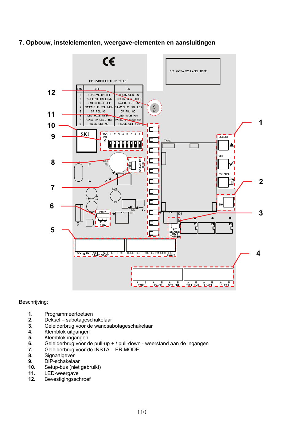 ABUS AZ4290 Terxon 2WAY Module User Manual | Page 110 / 156