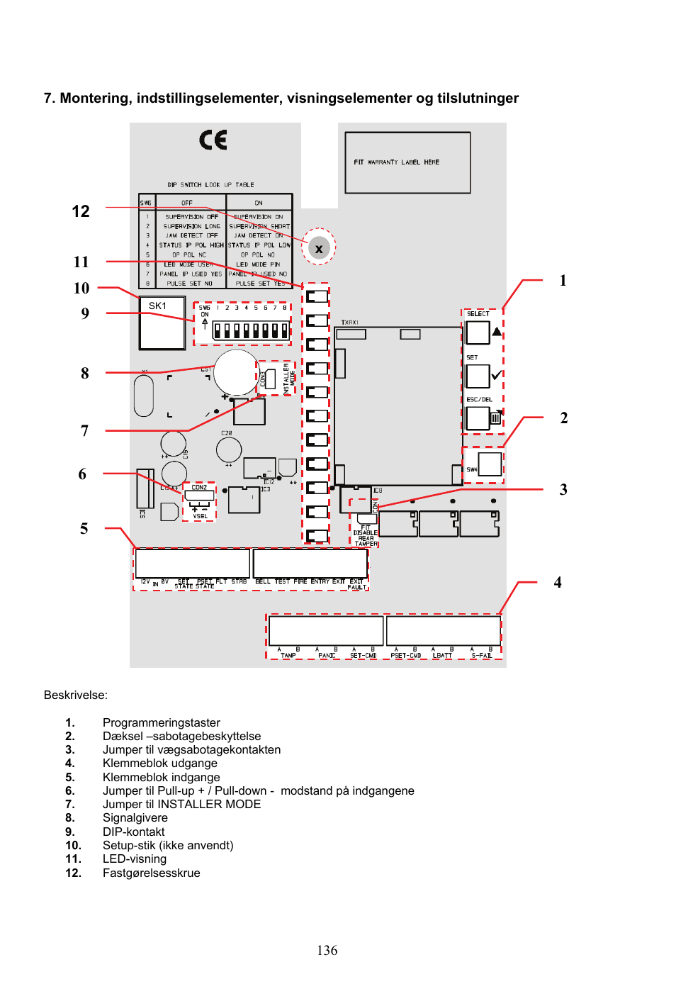 ABUS AZ4290 Terxon 2WAY Module User Manual | Page 136 / 156