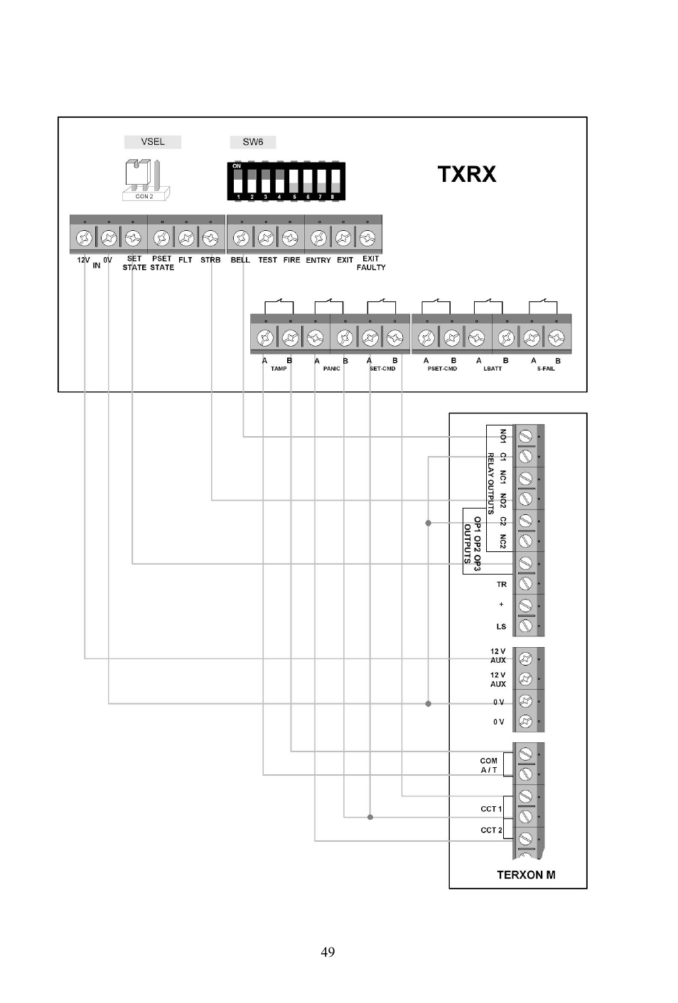 ABUS AZ4290 Terxon 2WAY Module User Manual | Page 49 / 156