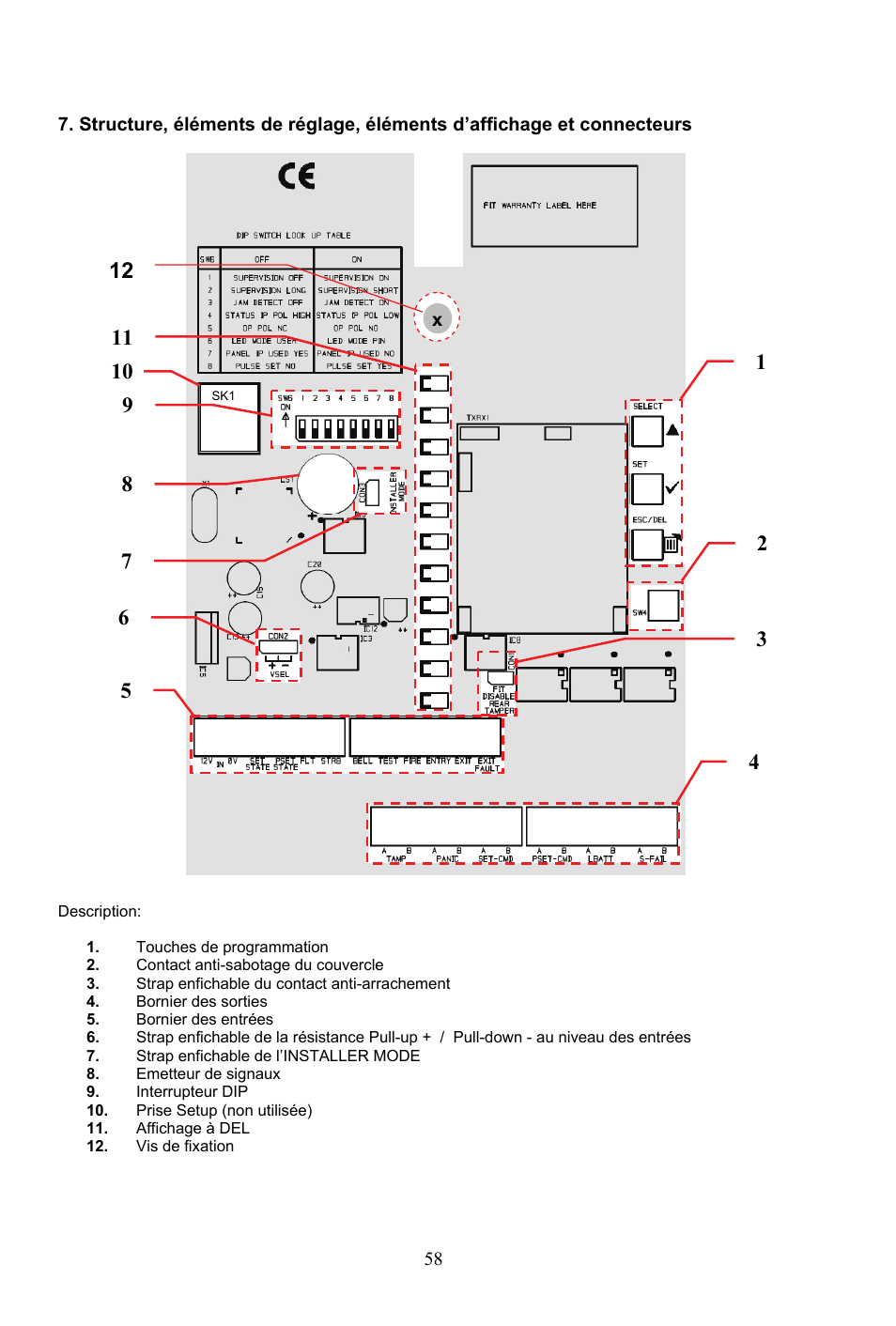 ABUS AZ4290 Terxon 2WAY Module User Manual | Page 58 / 156