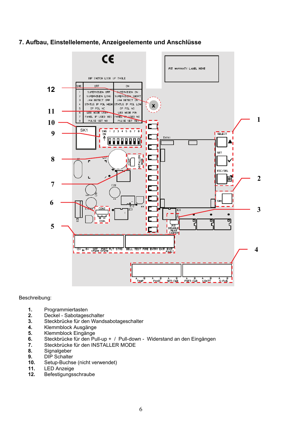 ABUS AZ4290 Terxon 2WAY Module User Manual | Page 6 / 156