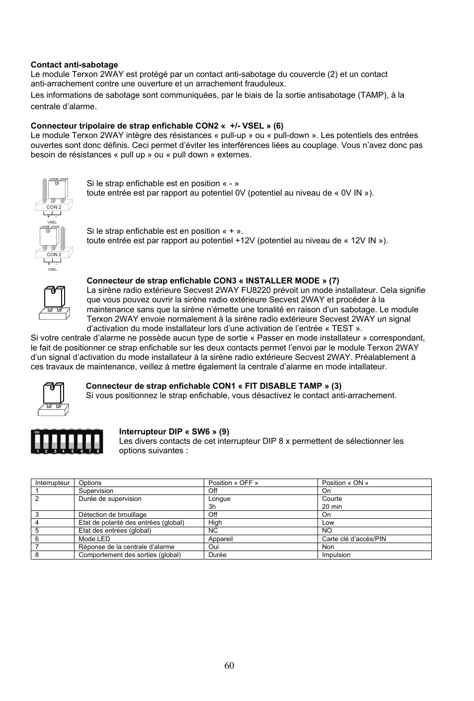 ABUS AZ4290 Terxon 2WAY Module User Manual | Page 60 / 156