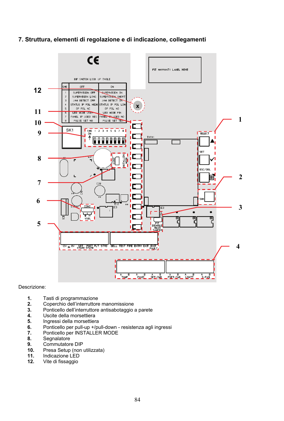 ABUS AZ4290 Terxon 2WAY Module User Manual | Page 84 / 156