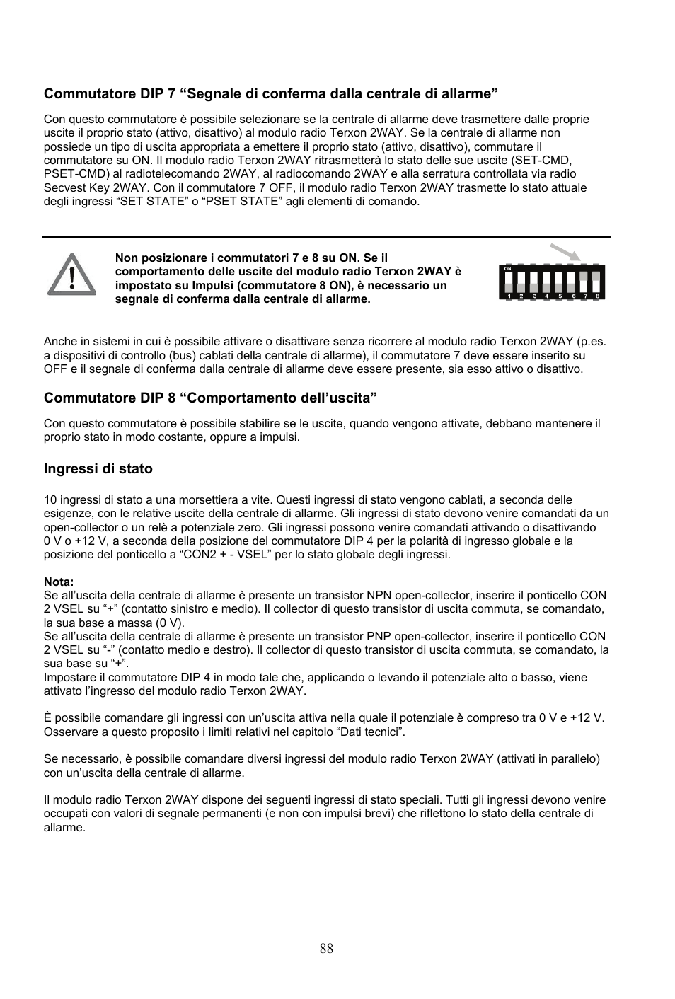 ABUS AZ4290 Terxon 2WAY Module User Manual | Page 88 / 156