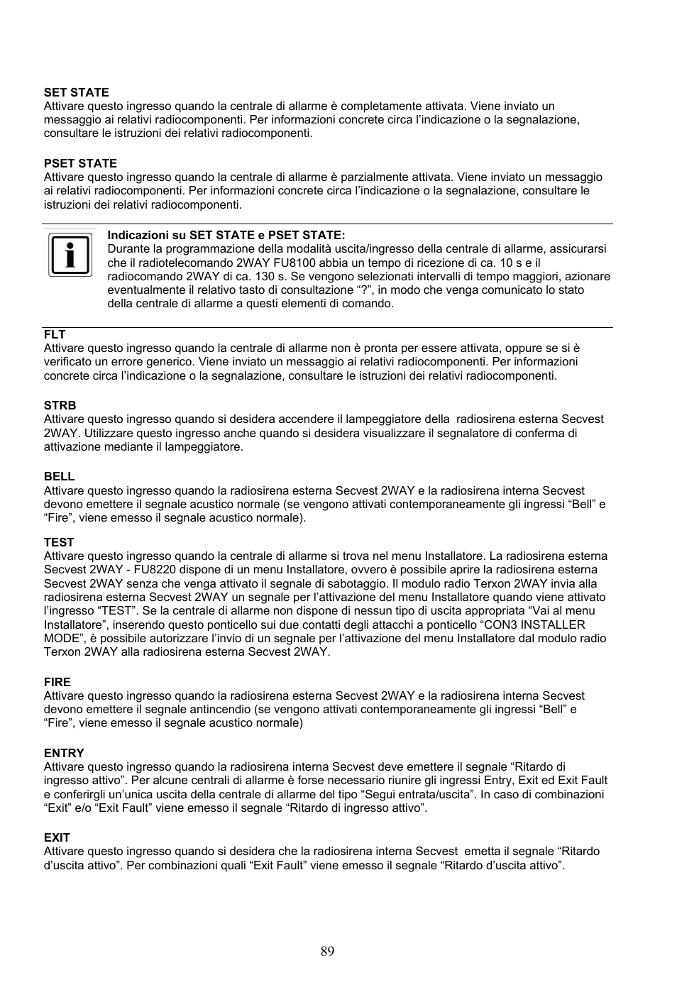 ABUS AZ4290 Terxon 2WAY Module User Manual | Page 89 / 156