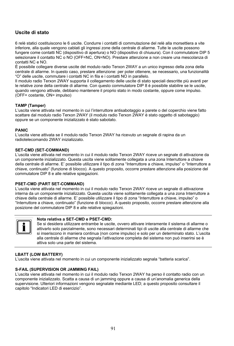 ABUS AZ4290 Terxon 2WAY Module User Manual | Page 91 / 156
