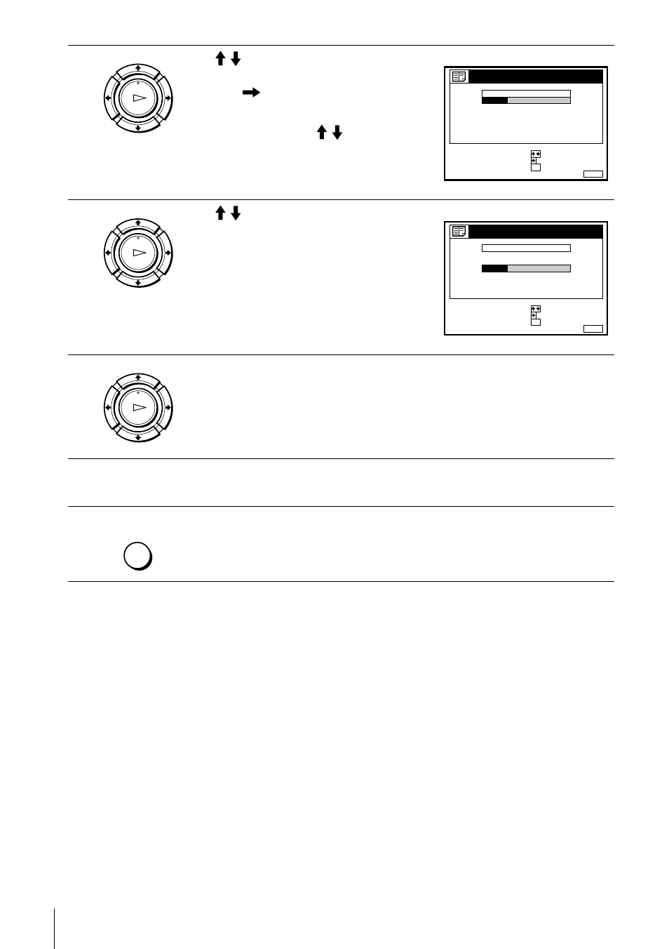 Press ok to confirm the setting, Press menu to exit the menu | Sony SLV-SE100K User Manual | Page 28 / 72