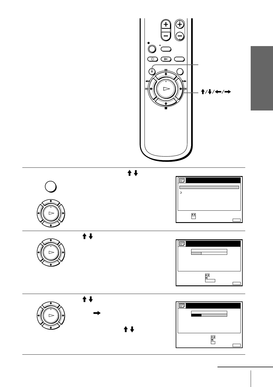 Changing the station names (slv-se450k only), Getting star te d, Press m/m to highlight channel list, then press ok | Changing/disabling programme positions, Menu m/m/</, ok, Continued | Sony SLV-SE100K User Manual | Page 31 / 72