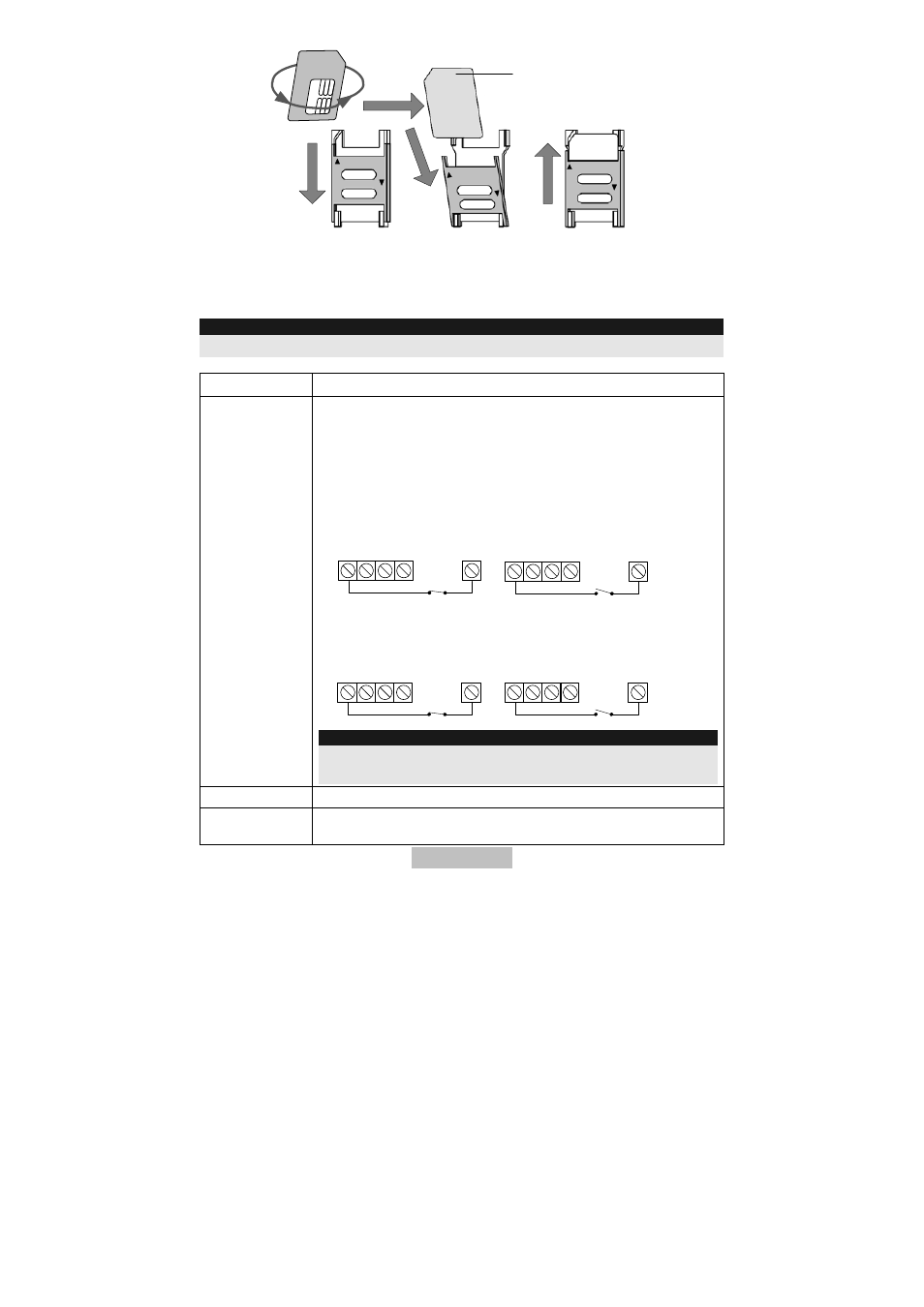 2 câblage, Branchement description | ABUS AZWG10000 Profiline GSM-Interface II User Manual | Page 61 / 118