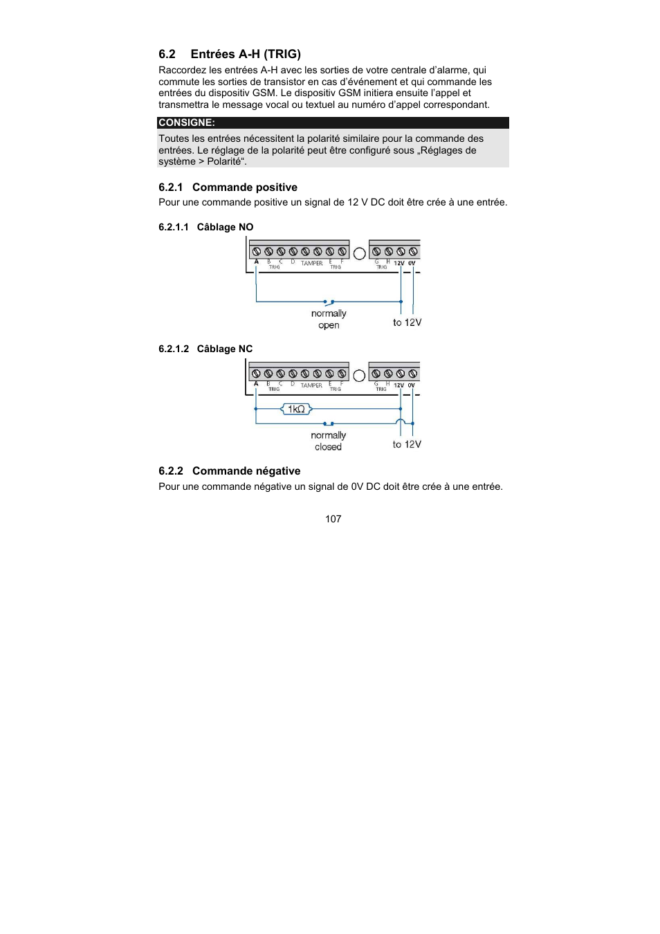 ABUS AZ6302 Terxon GSM dialer User Manual | Page 107 / 245