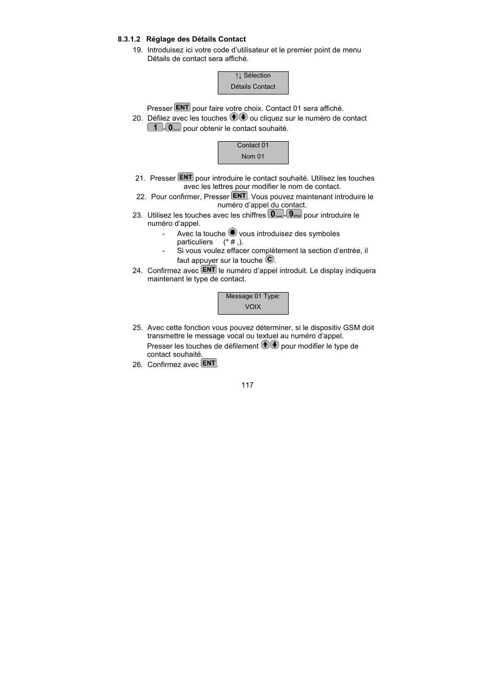 ABUS AZ6302 Terxon GSM dialer User Manual | Page 117 / 245