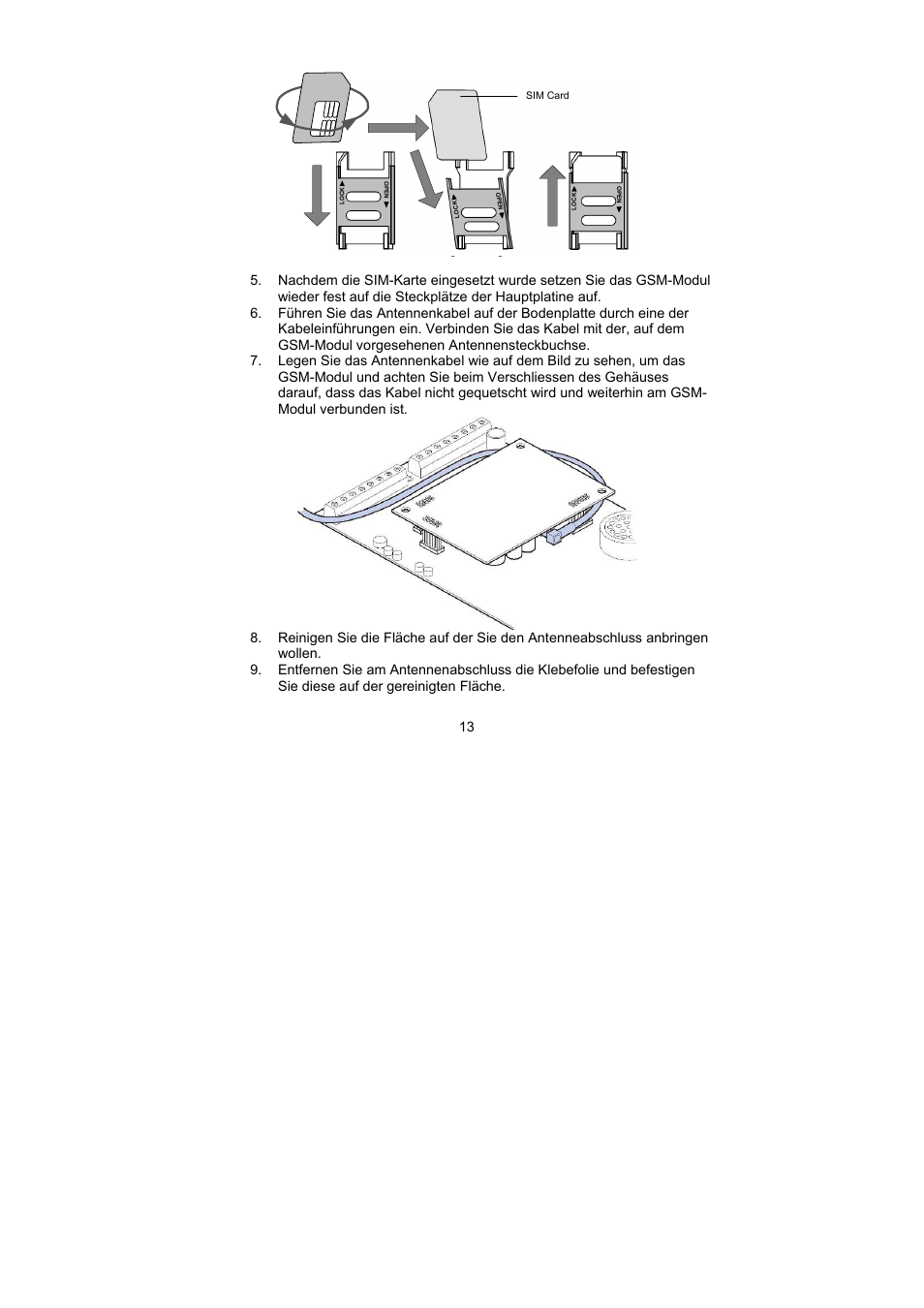 ABUS AZ6302 Terxon GSM dialer User Manual | Page 13 / 245