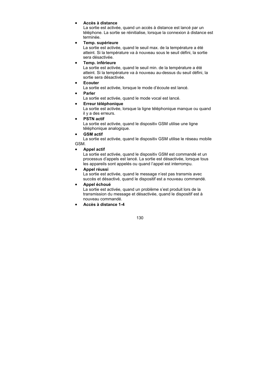 ABUS AZ6302 Terxon GSM dialer User Manual | Page 130 / 245