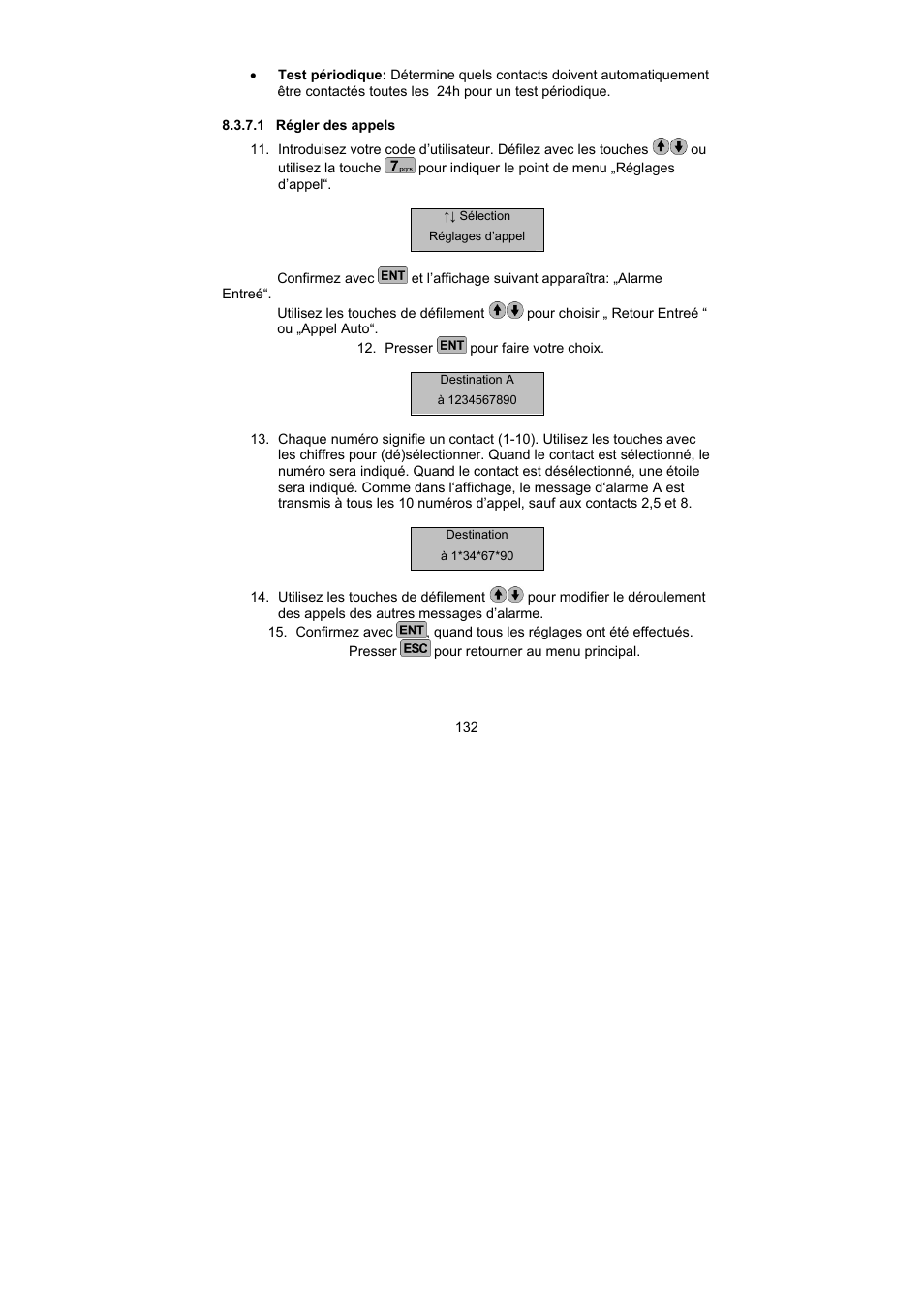 ABUS AZ6302 Terxon GSM dialer User Manual | Page 132 / 245