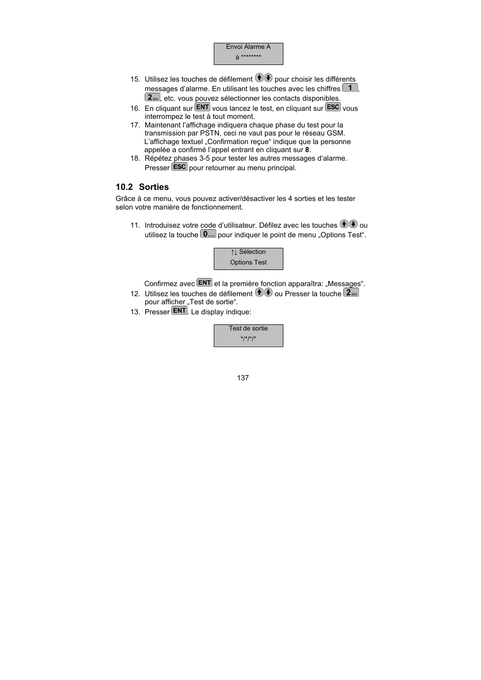 ABUS AZ6302 Terxon GSM dialer User Manual | Page 137 / 245