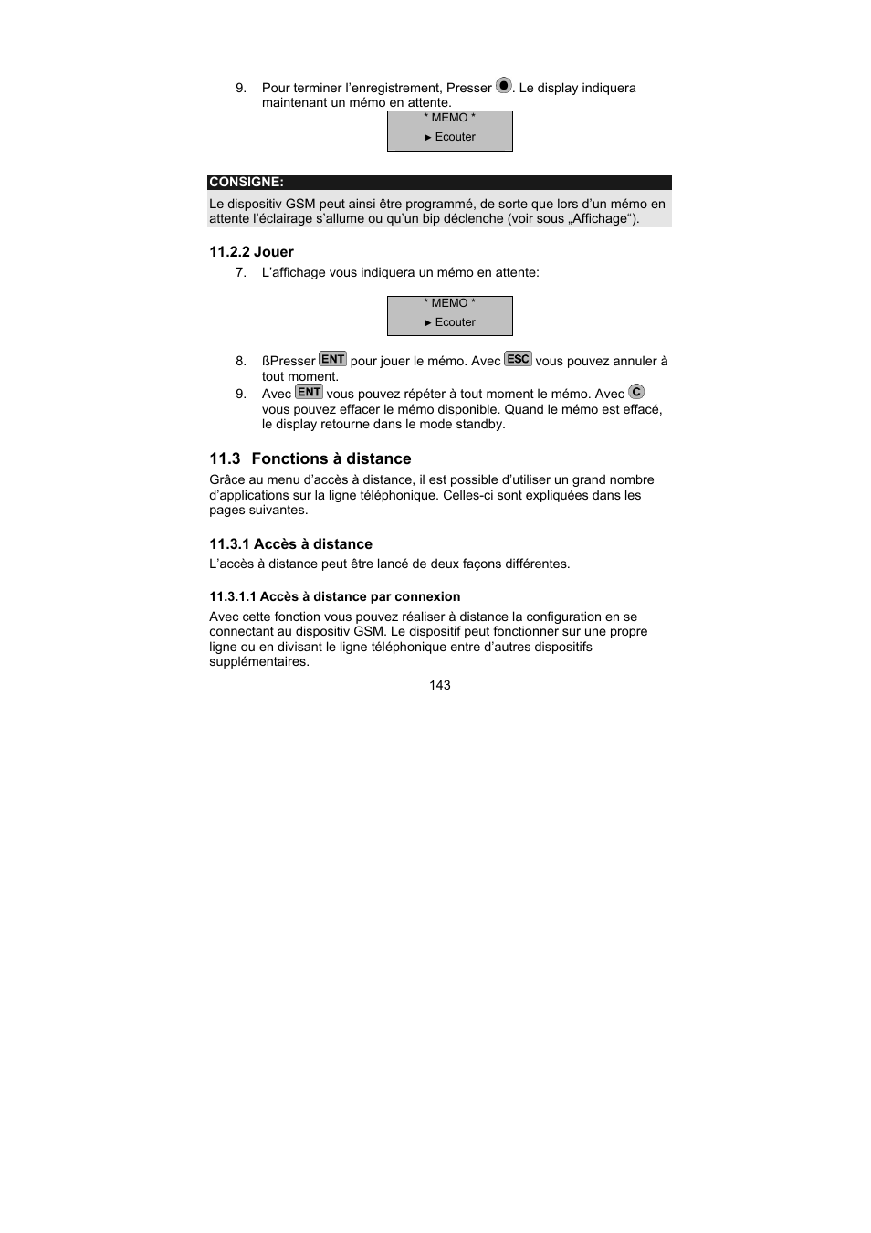 ABUS AZ6302 Terxon GSM dialer User Manual | Page 143 / 245