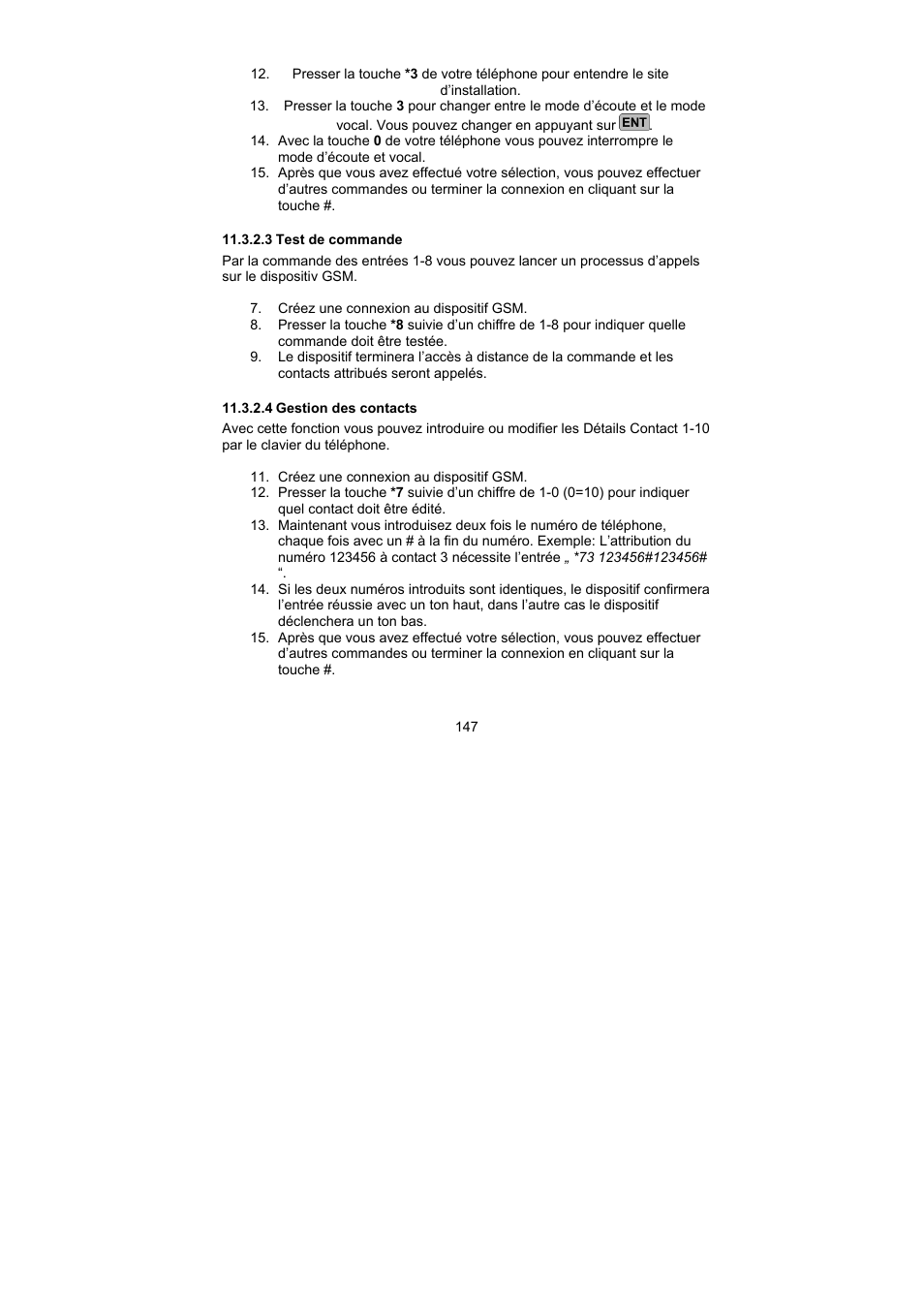 ABUS AZ6302 Terxon GSM dialer User Manual | Page 147 / 245