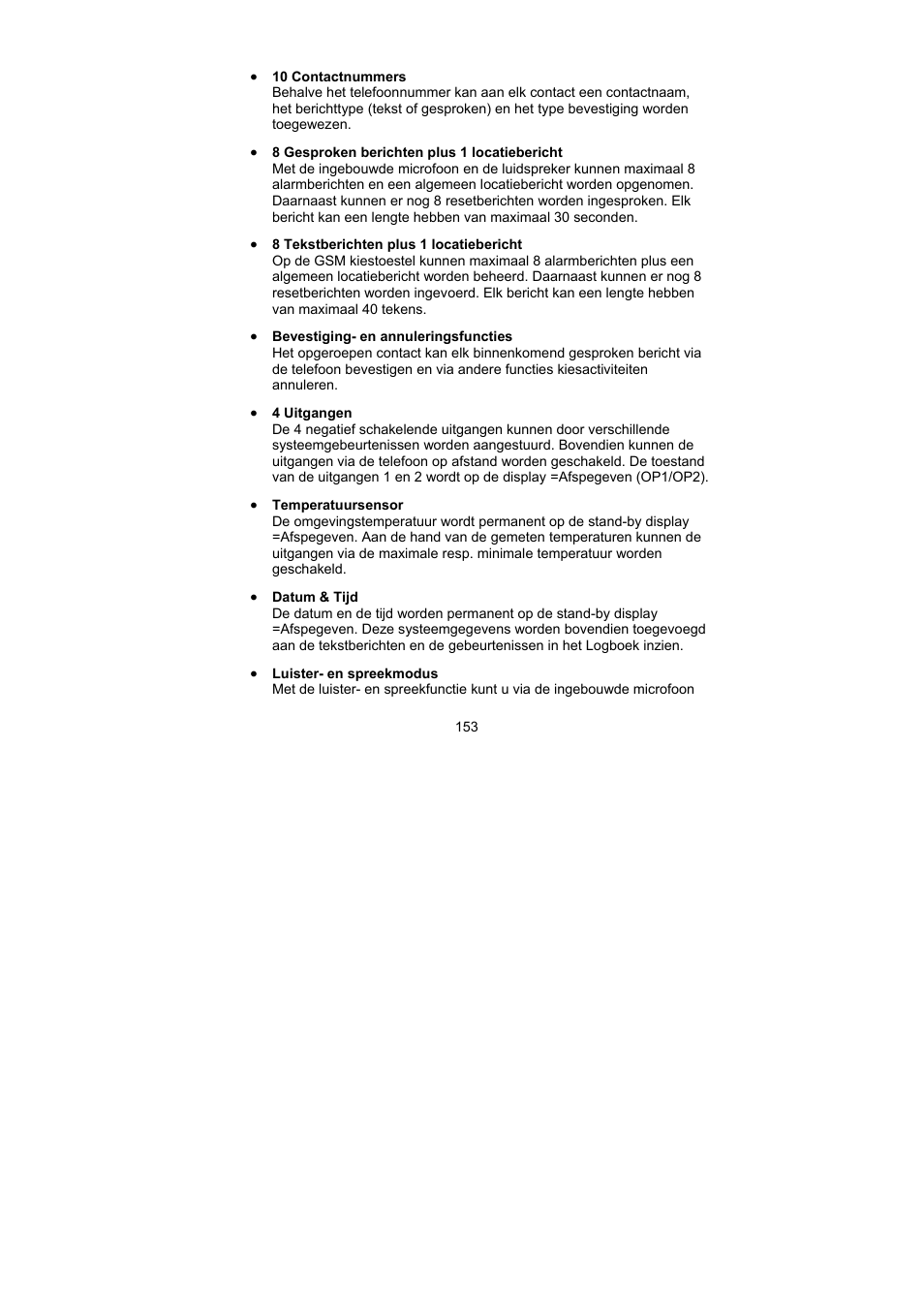 ABUS AZ6302 Terxon GSM dialer User Manual | Page 153 / 245