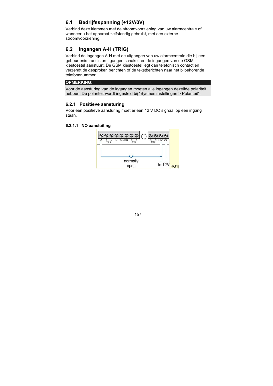 ABUS AZ6302 Terxon GSM dialer User Manual | Page 157 / 245