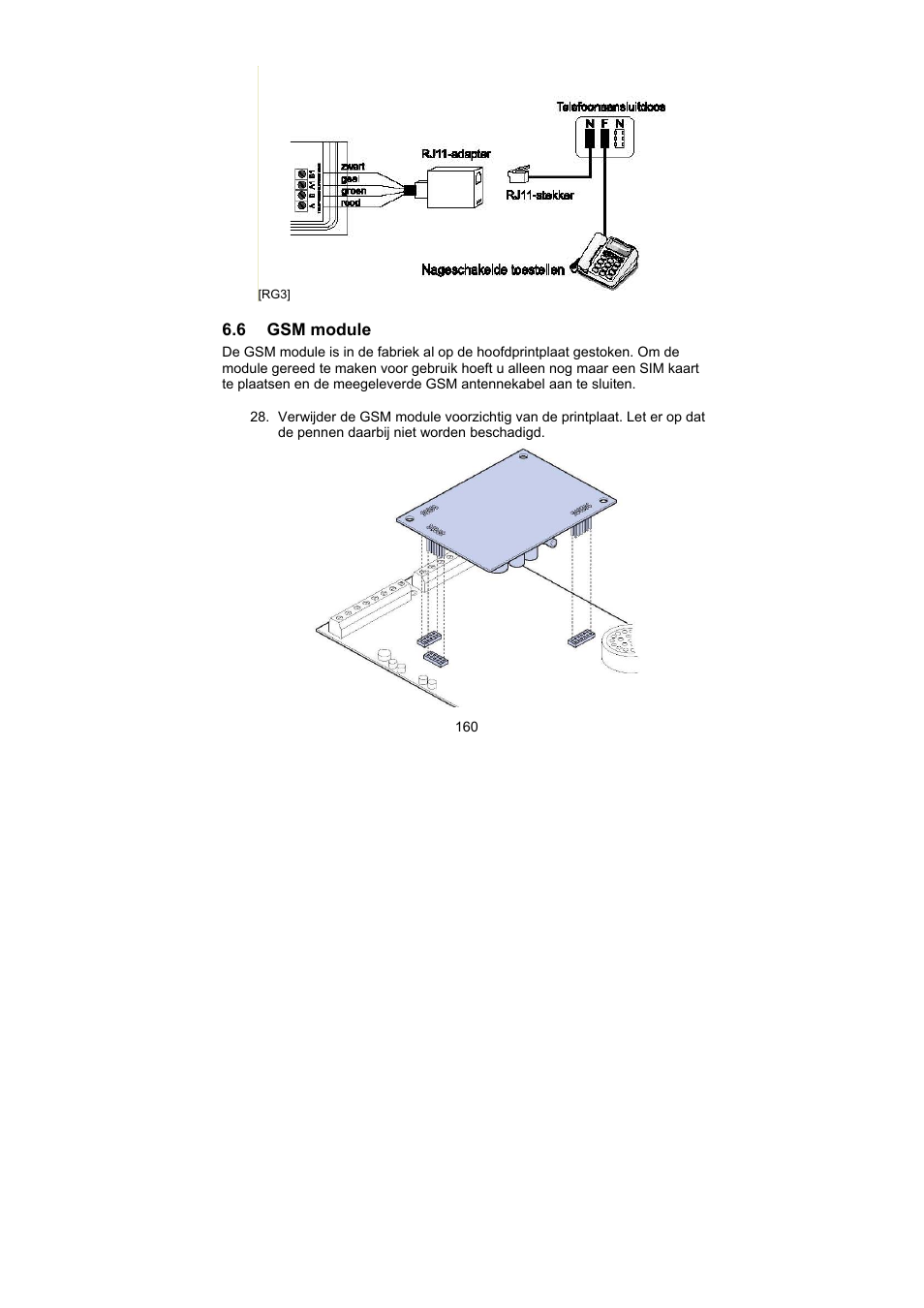 ABUS AZ6302 Terxon GSM dialer User Manual | Page 160 / 245