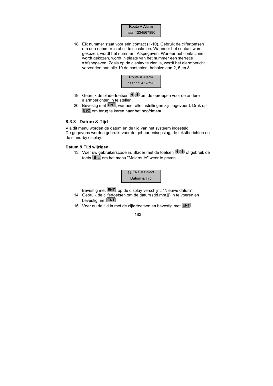 ABUS AZ6302 Terxon GSM dialer User Manual | Page 183 / 245