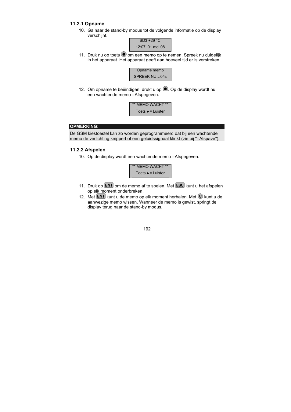 ABUS AZ6302 Terxon GSM dialer User Manual | Page 192 / 245