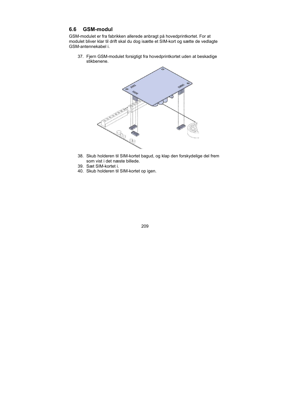 ABUS AZ6302 Terxon GSM dialer User Manual | Page 209 / 245