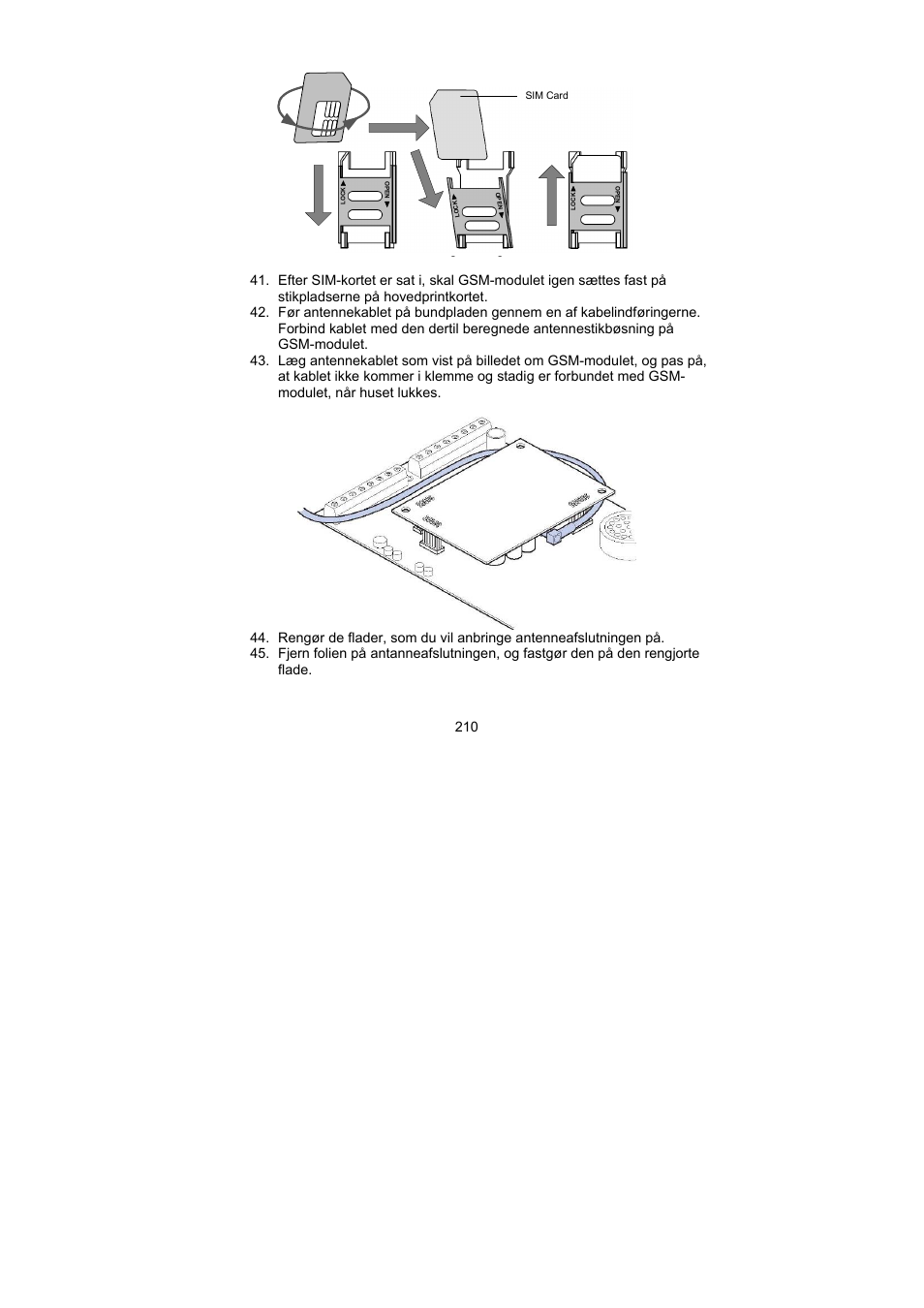 ABUS AZ6302 Terxon GSM dialer User Manual | Page 210 / 245