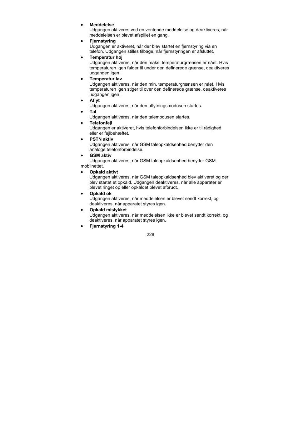 ABUS AZ6302 Terxon GSM dialer User Manual | Page 228 / 245