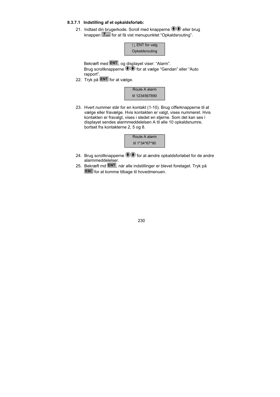 ABUS AZ6302 Terxon GSM dialer User Manual | Page 230 / 245