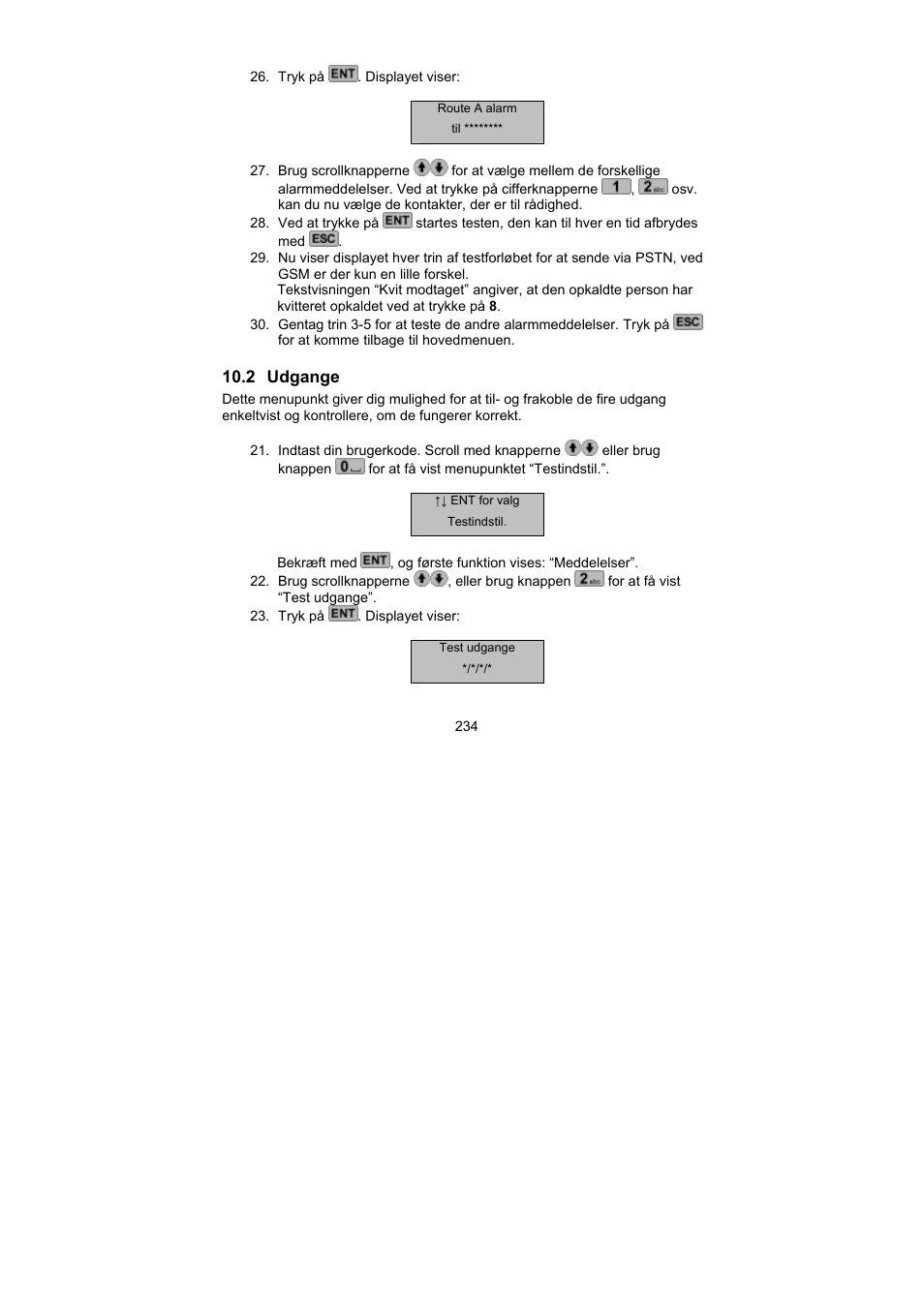 ABUS AZ6302 Terxon GSM dialer User Manual | Page 234 / 245