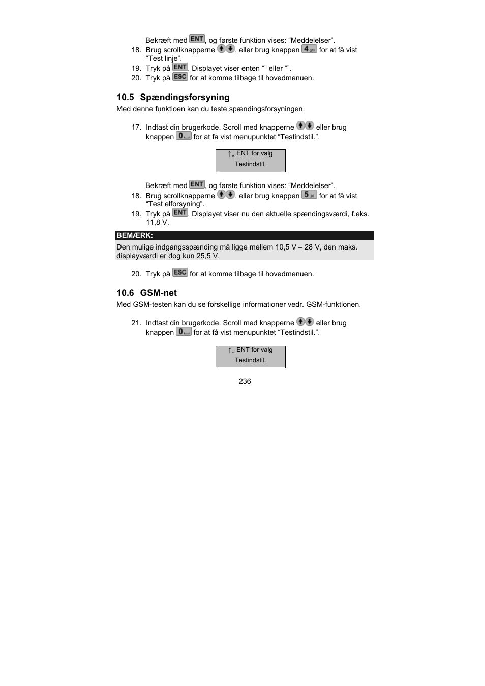 ABUS AZ6302 Terxon GSM dialer User Manual | Page 236 / 245