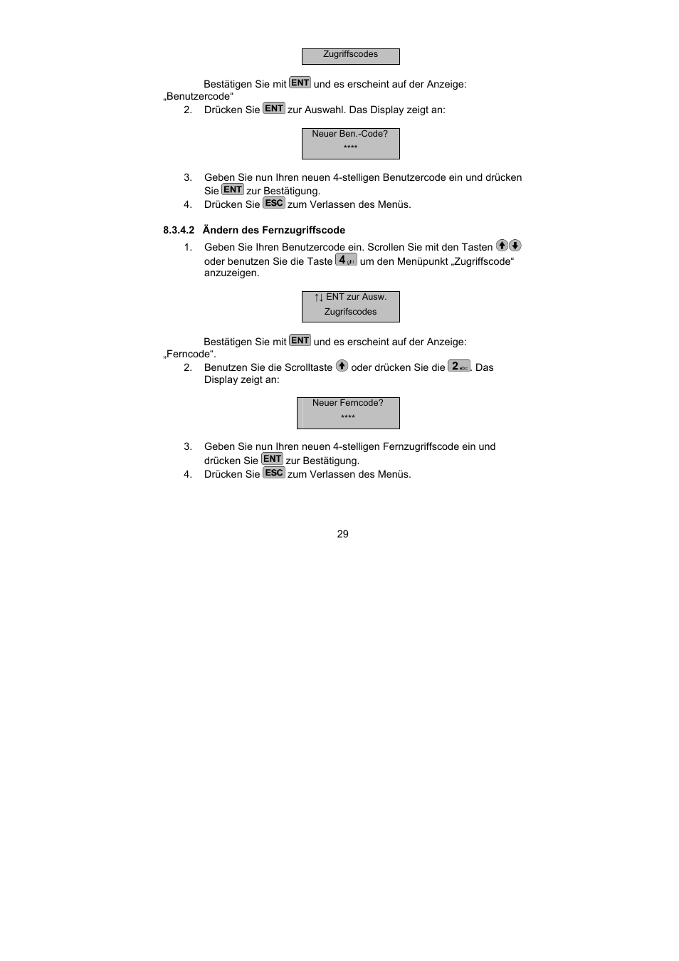 ABUS AZ6302 Terxon GSM dialer User Manual | Page 29 / 245